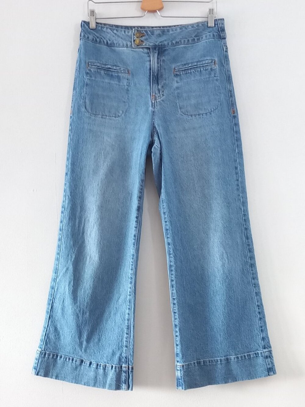 HABITUAL Shay medium wash wide leg jeans